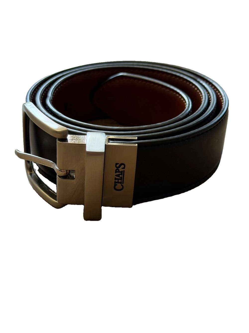 Men's Chaps Belt Size 34-36 Color Black